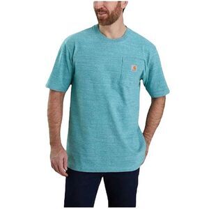 Carhartt Men’s Loose Fit Tee in Blue Spruce Snow Heather Size XL